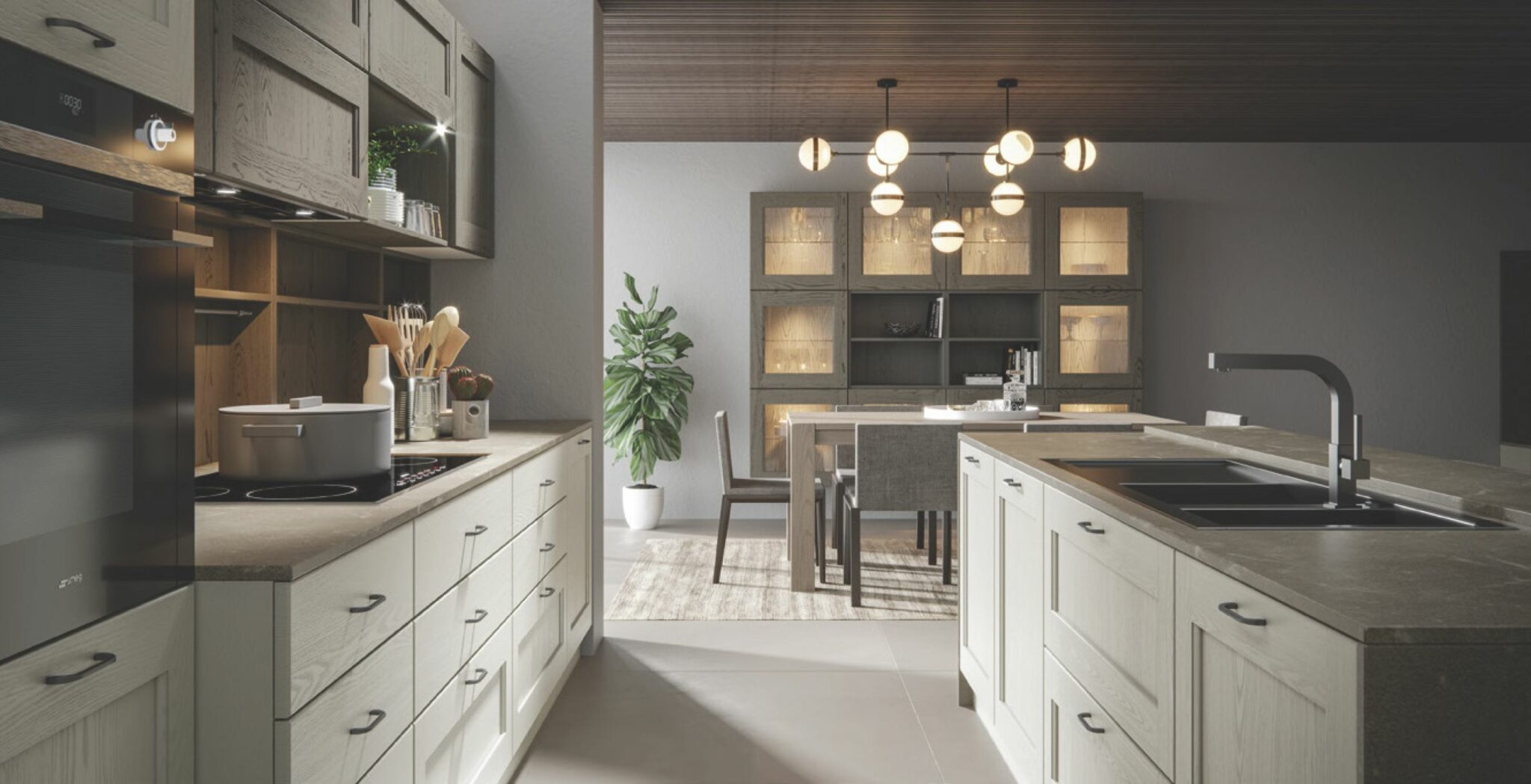 Futuristic Smart Modern Kitchen Cabinets Concepts: The Next Generation of Culinary Space