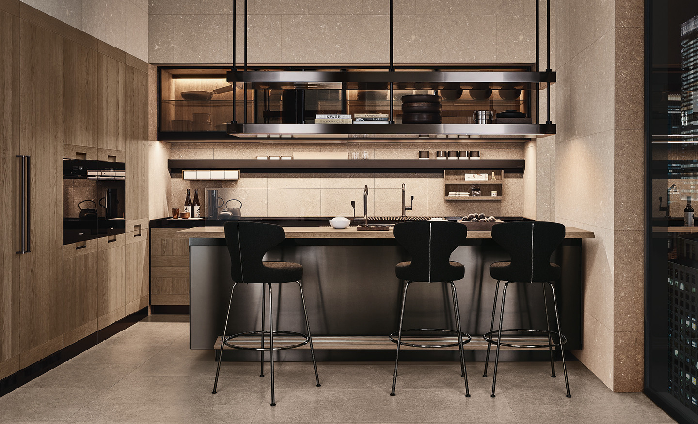 Modern Freestanding Pantry Cabinet: Flexible Storage for Any Space