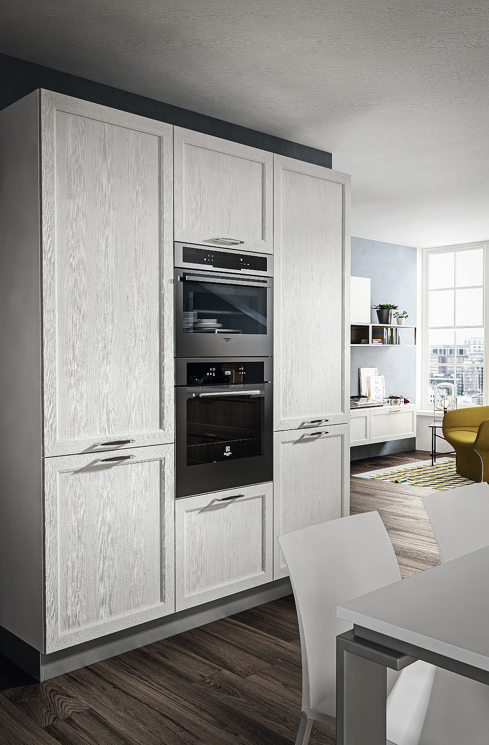 Tall Modern Kitchen Cabinets: Maximize Your Vertical Space with Sleek, Floor-to-Ceiling Storage Solutions
