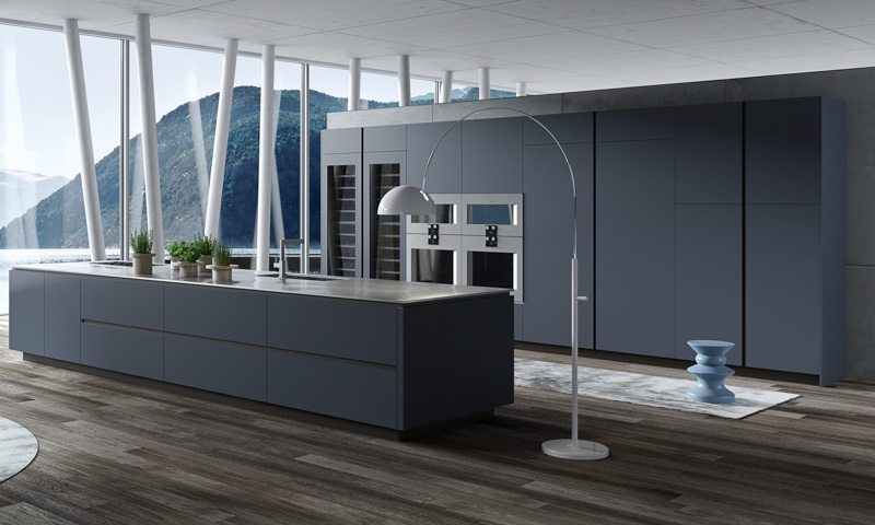 Modern Blue Kitchen Cabinets: Bold Color for Contemporary Homes