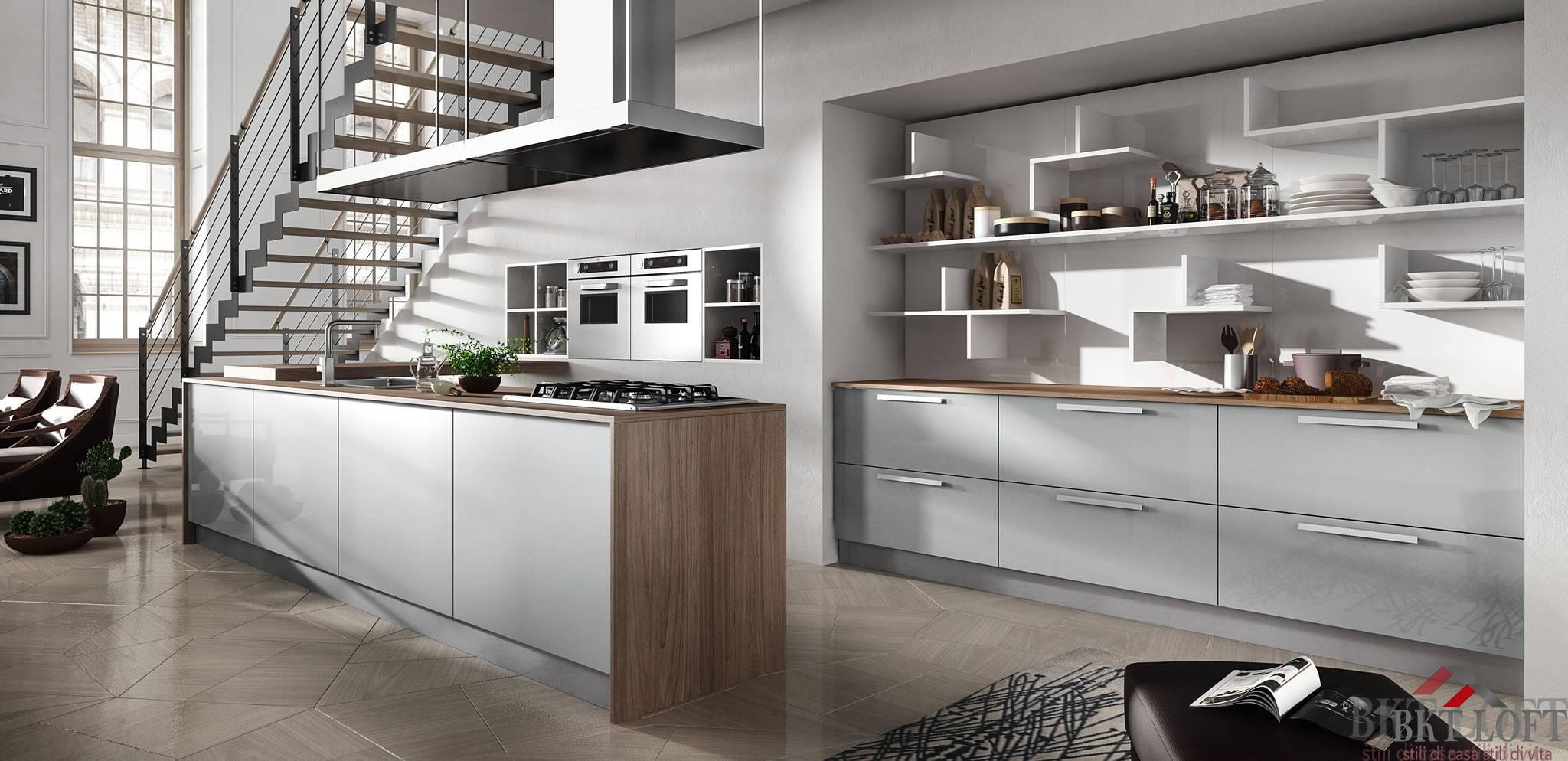 Modern Hickory Kitchen Cabinets: The Perfect Union of Rustic Character and Contemporary Design