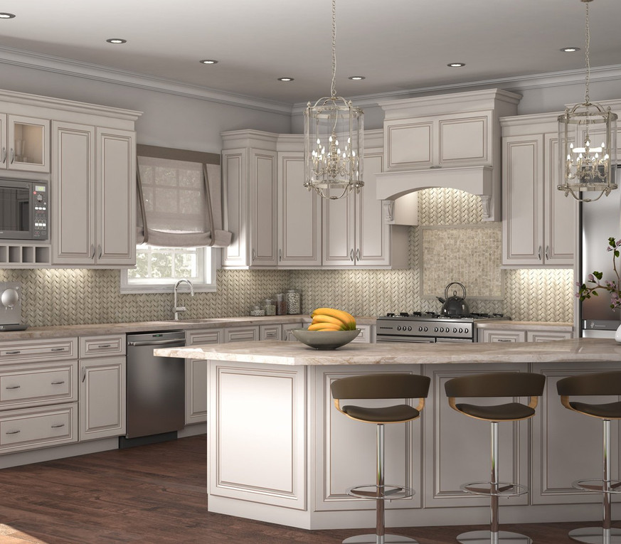 Modern Taupe Kitchen Cabinets: The Epitome of Versatile Elegance for Your Timeless Kitchen Design