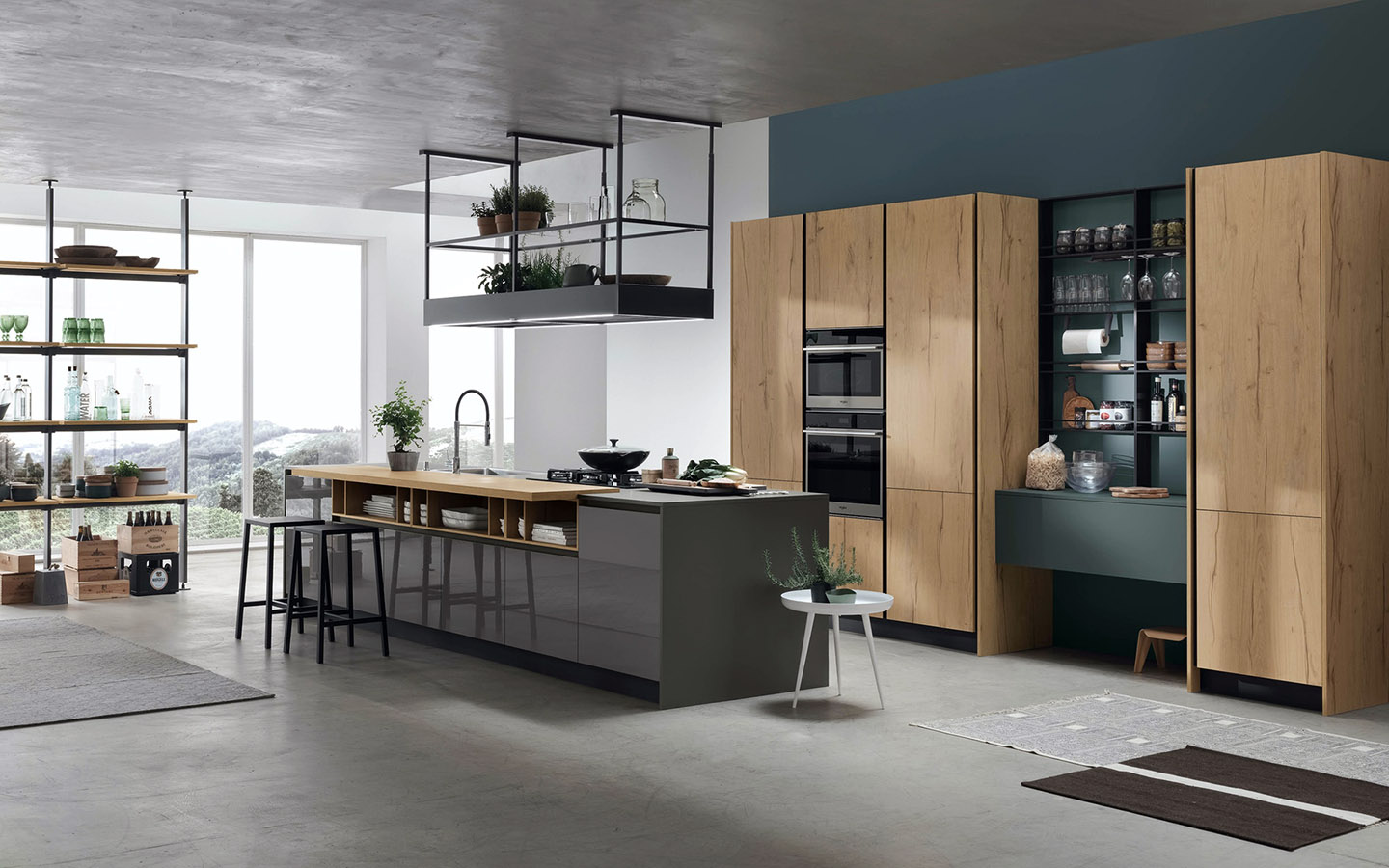 Modern Espresso Kitchen: Where Rich Hues Meet Timeless Sophistication