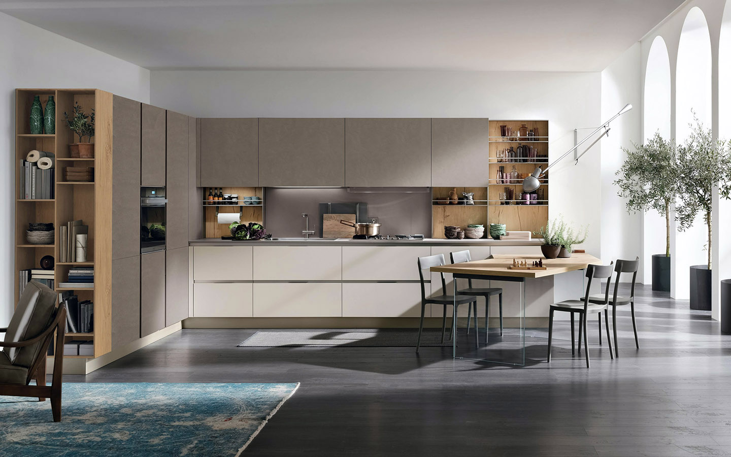 Modern Honey Oak Cabinets: The Warm Heart of Today’s Kitchen