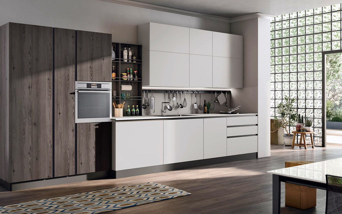 Contemporary Flat Panel Kitchen Cabinets: The Essence of Modern Simplicity