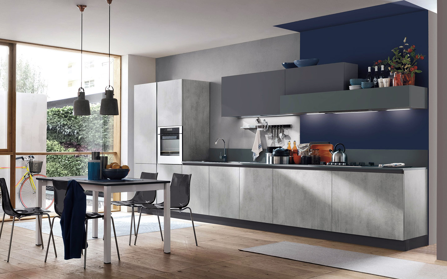Modern Glass Kitchen Cabinets: Redefining Space with Light and Transparency