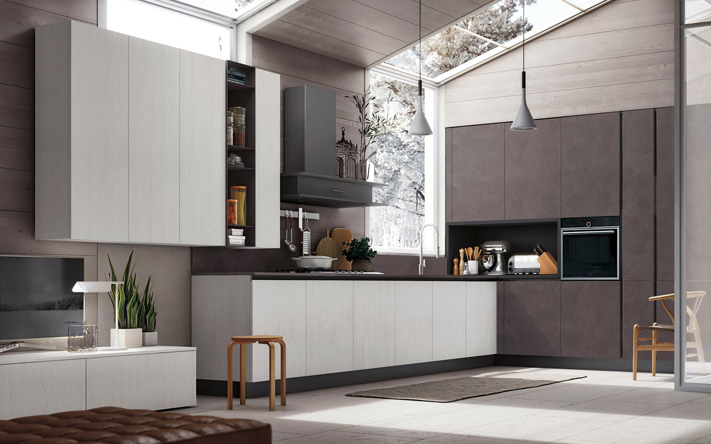 Modern Charcoal Kitchen Cabinets: The Epitome of Sophisticated Culinary Design