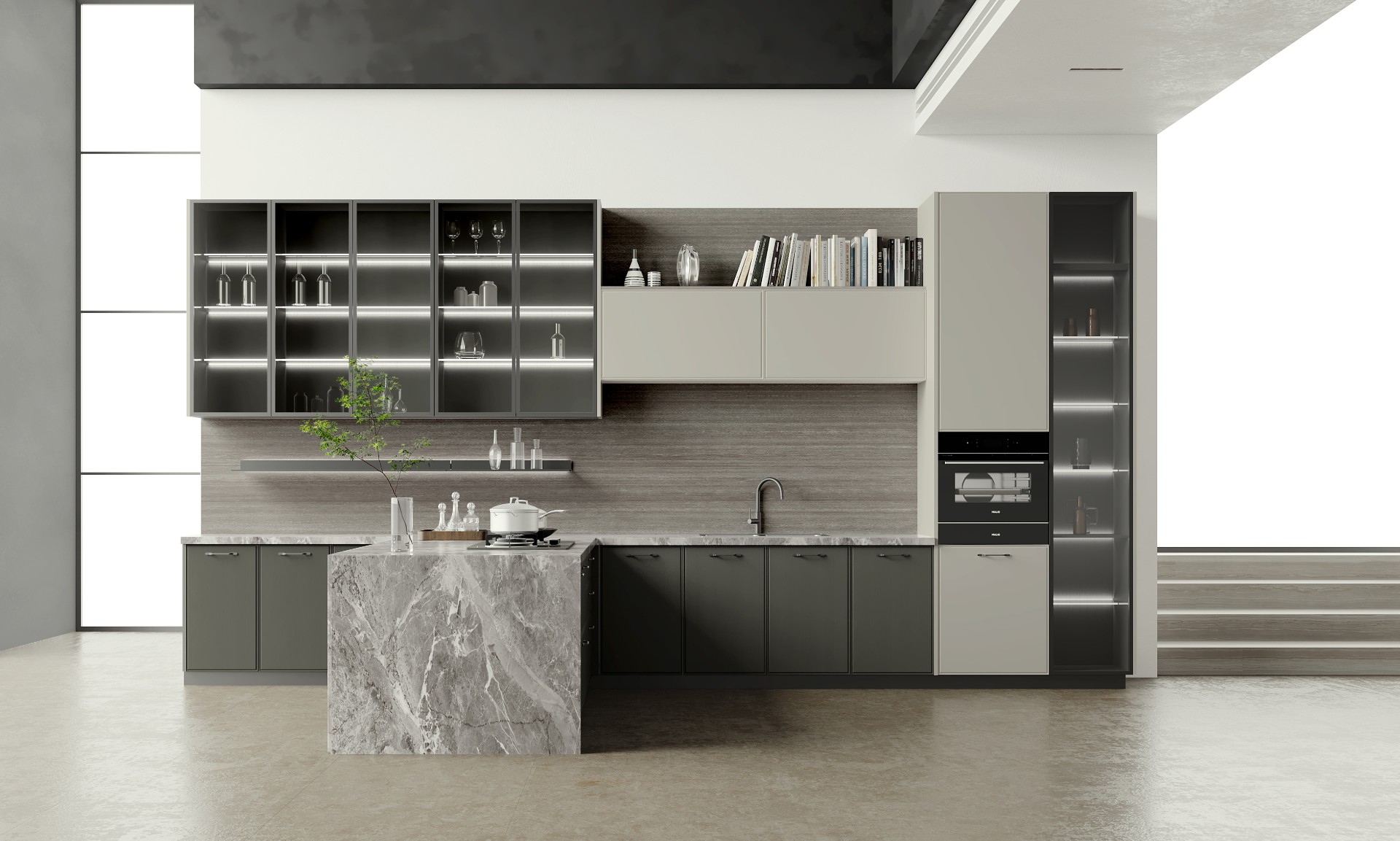 Modern Grey Cabinets: Versatile Elegance for Contemporary Homes