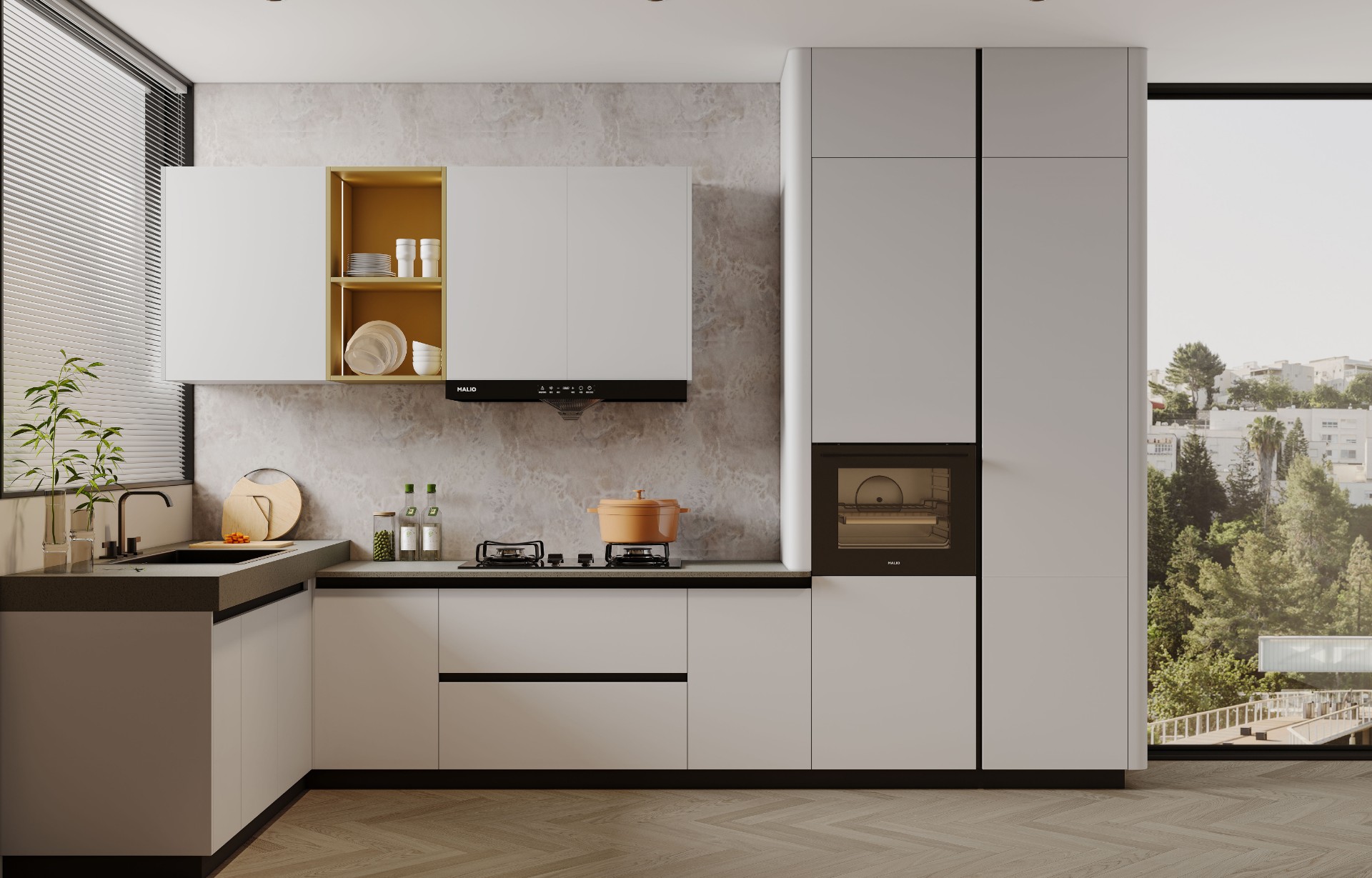 Dark Wood Kitchen Cabinets Modern: Rich Sophistication for Contemporary Homes